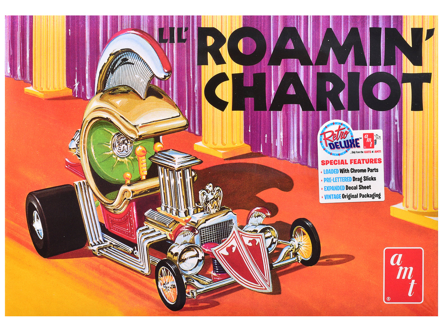 Skill 2 Model Kit "Lil' Roamin'" Chariot Show Rod 1/25 Scale Model