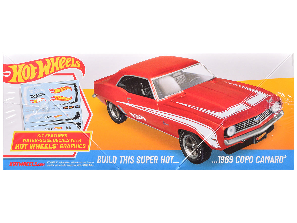 Skill 2 Model Kit 1969 Chevrolet COPO Camaro "Hot Wheels" 1/25 Scale Model