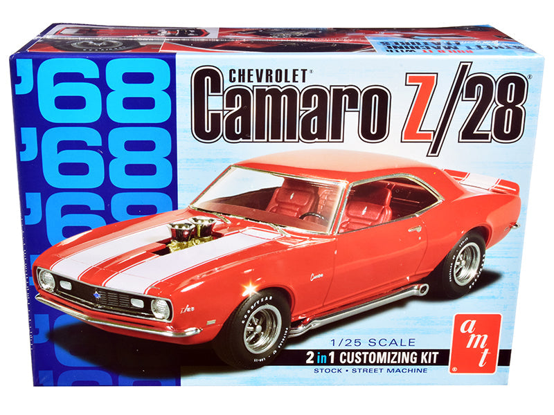 Skill 2 Model Kit 1968 Chevrolet Camaro Z/28 2-in-1 Kit 1/25 Scale Model