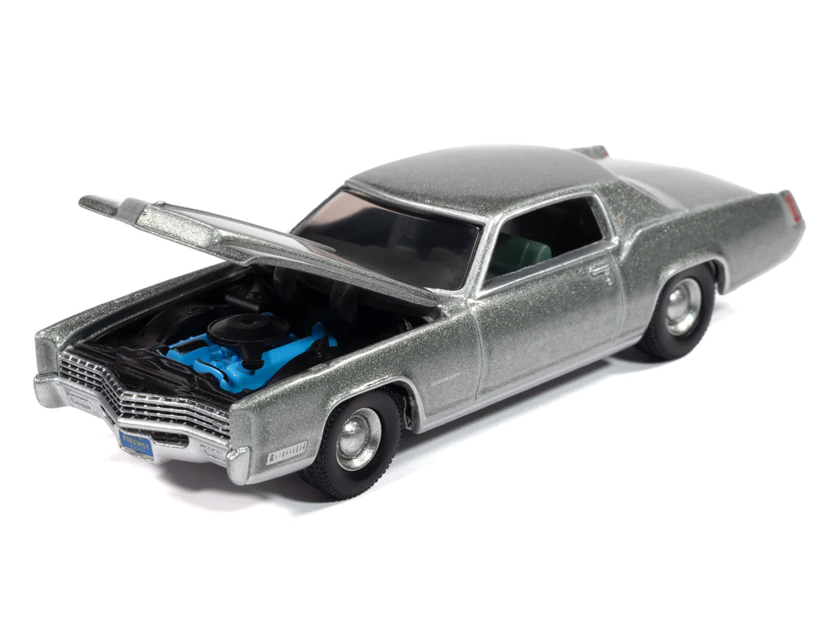 1967 Cadillac Eldorado Crystal Firemist Metallic with Green Interior "Luxury Cruisers" Series 1/64 Diecast Model Car