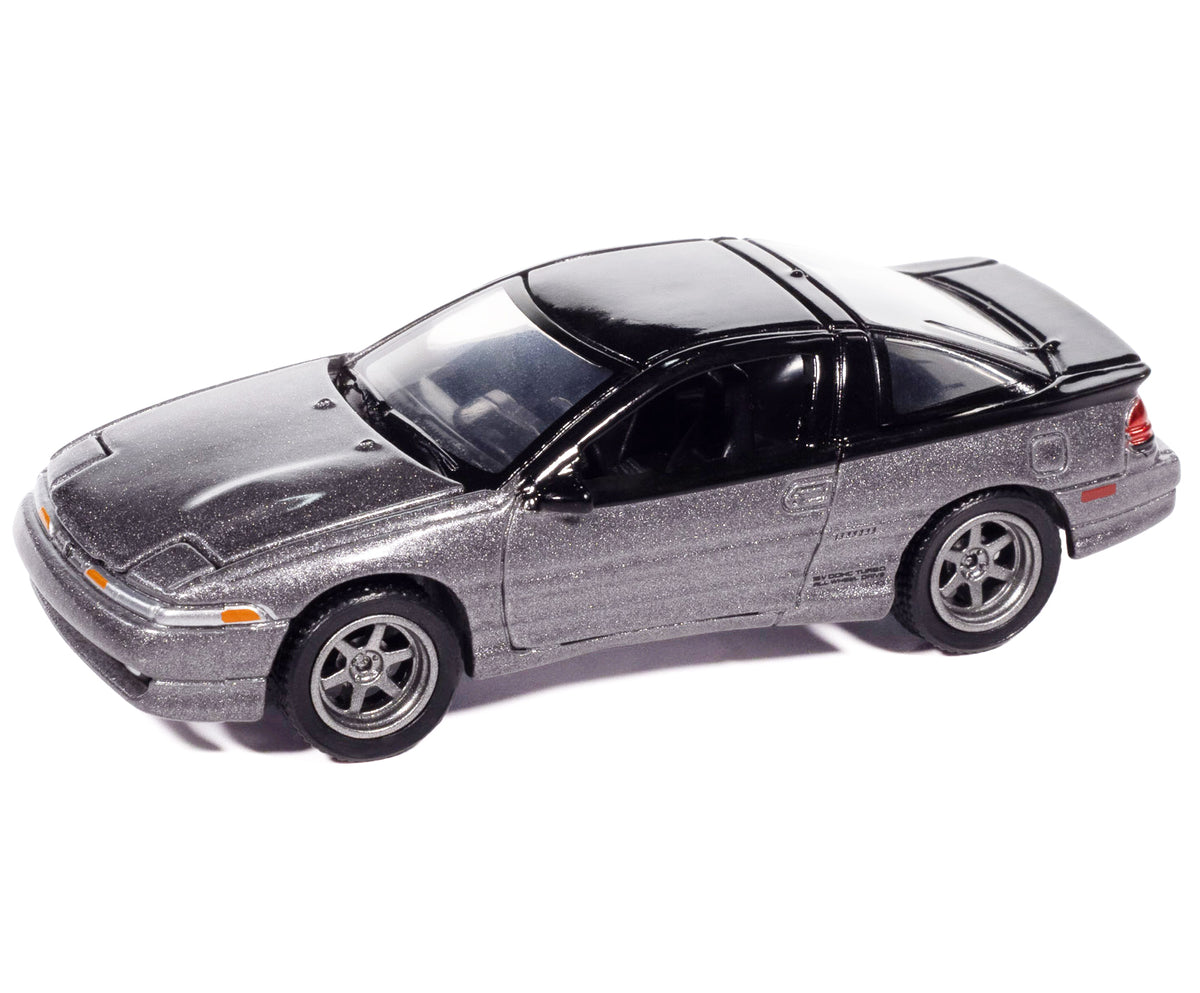 1991 Eagle Talon TSi Medium Quartz Metallic with Black Top "Modern Muscle" Series 1/64 Diecast Model Car