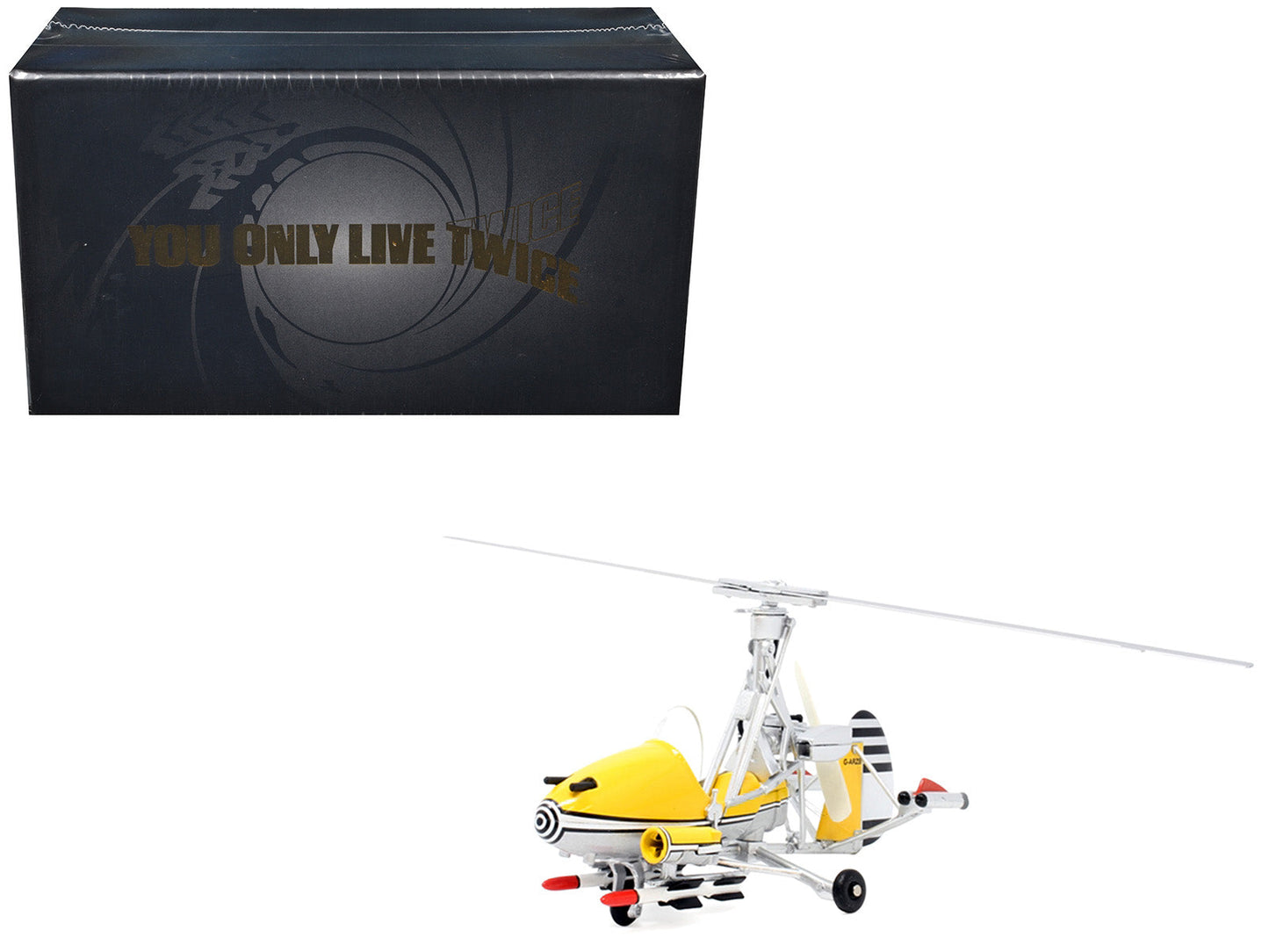 Little Nellie Gyrocopter Yellow James Bond 007 "You Only Live Twice" (1967) Movie Diecast Model