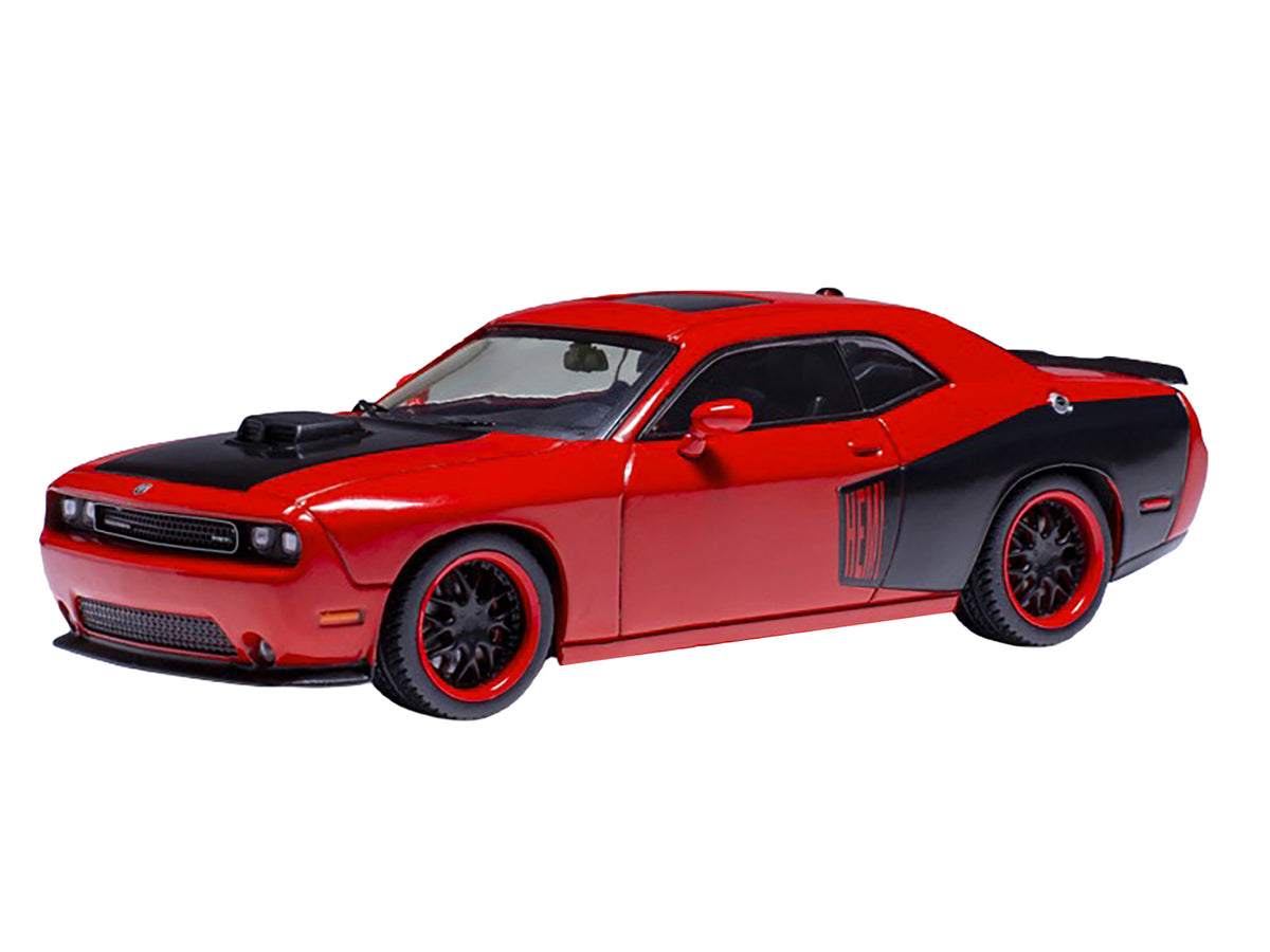 2009 Dodge Challenger SRT8 Red with Black Accents 1/43 Diecast Model