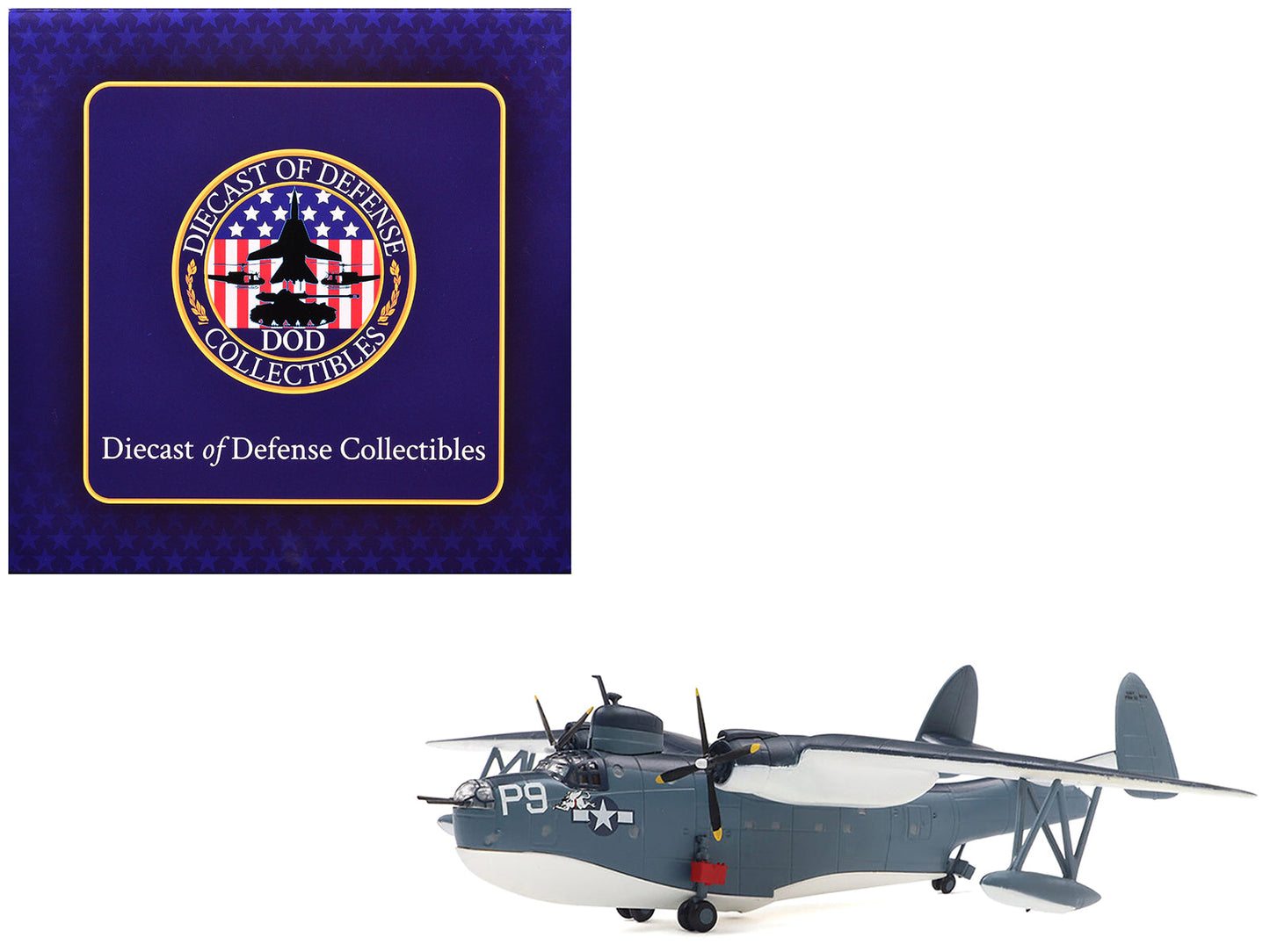 Martin PBM-3D Mariner Aircraft "United States Navy" 1/144 Diecast Model