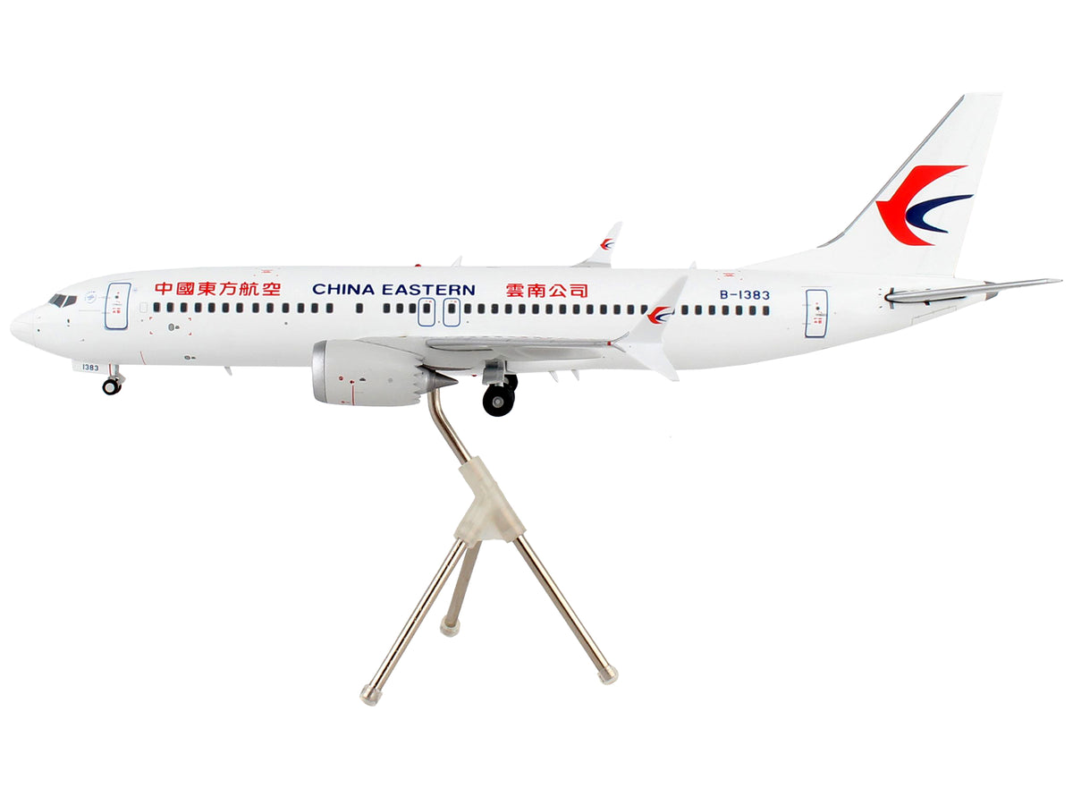 Boeing 737 MAX 8 Commercial Aircraft "China Eastern Airlines" White "Gemini 200" Series 1/200 Diecast Model Airplane