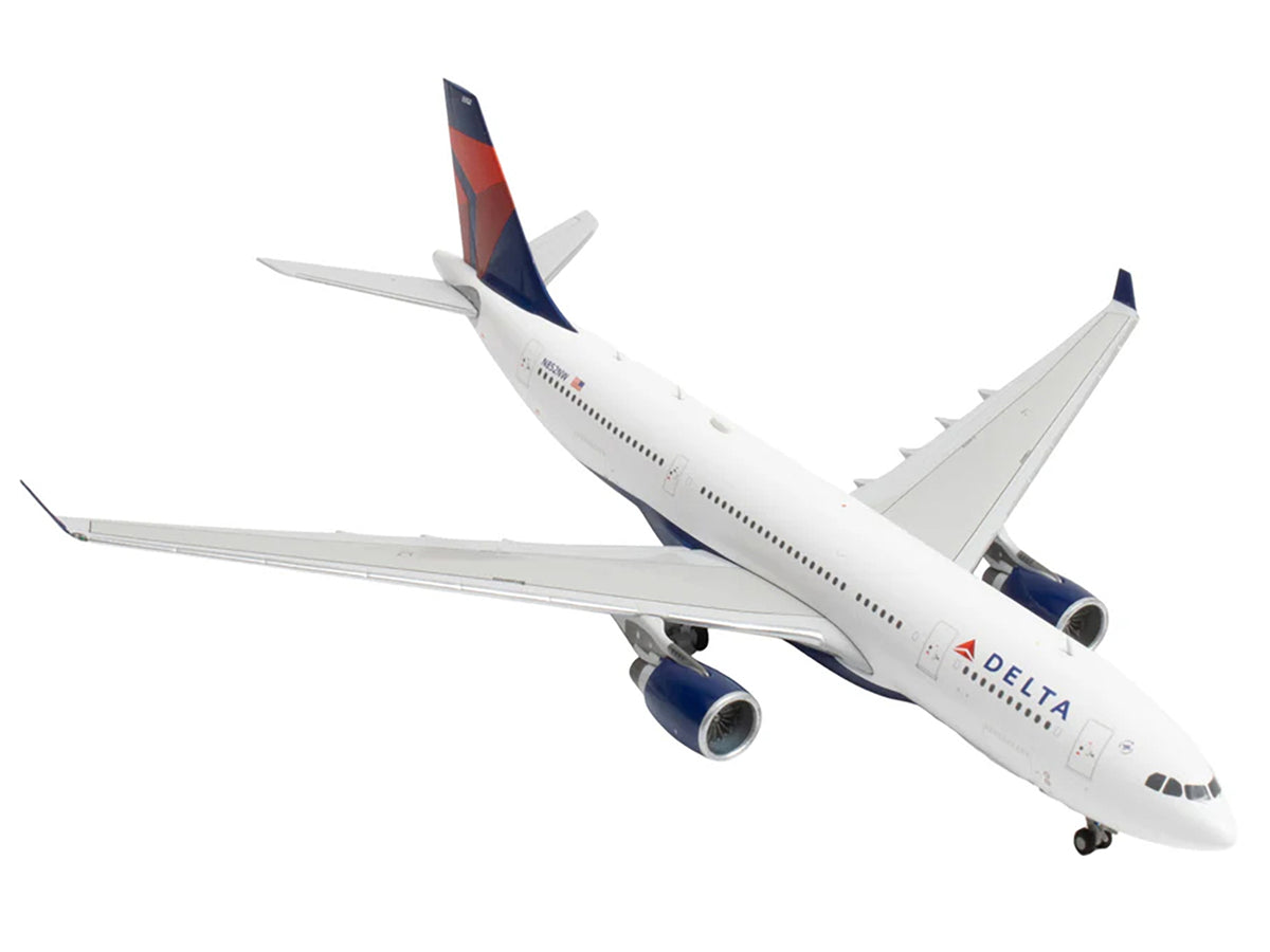 Airbus A330-200 Commercial Aircraft "Delta Air Lines" (N852NW) White with Red and Blue Tail 1/400 Diecast Model Airplane