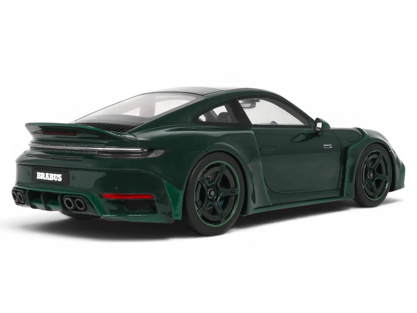 2024 Brabus 900 Rocket-R Green Metallic with Green Carbon Hood 1/18 Model Car