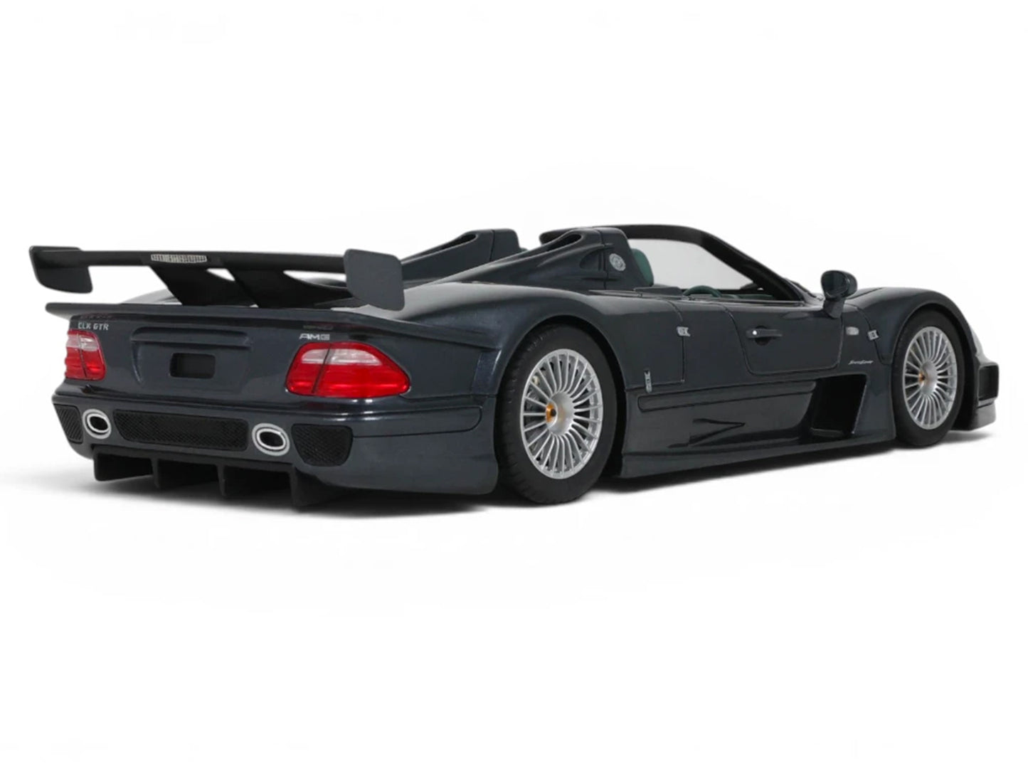 1999 Mercedes-Benz AMG CLK-GTR Roadster Gray Metallic 1/18 Model Car