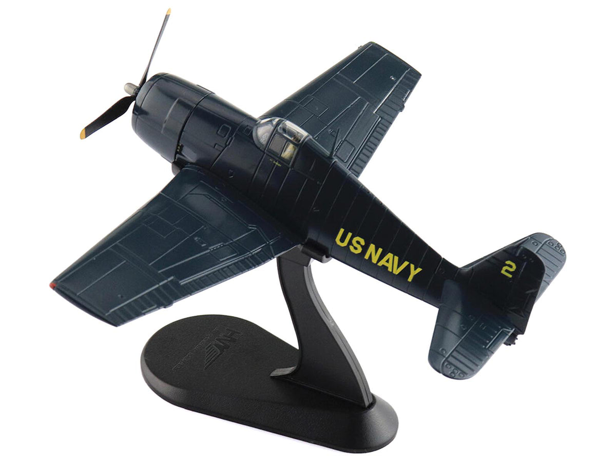 Grumman F6F-5 Hellcat Fighter Aircraft "Blue Angels #2" (1946) United States Navy "Air Power Series" 1/72 Diecast Model
