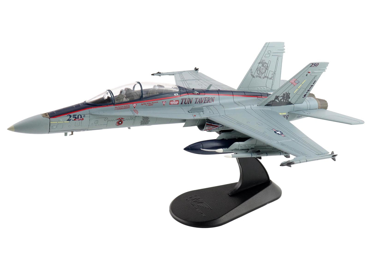 McDonnell Douglas F/A-18D Hornet Aircraft "164874 US Marines 250 Years VMFA-112 Cowboys" (2025) United States Marines "Air Power Series" 1/72 Diecast Model