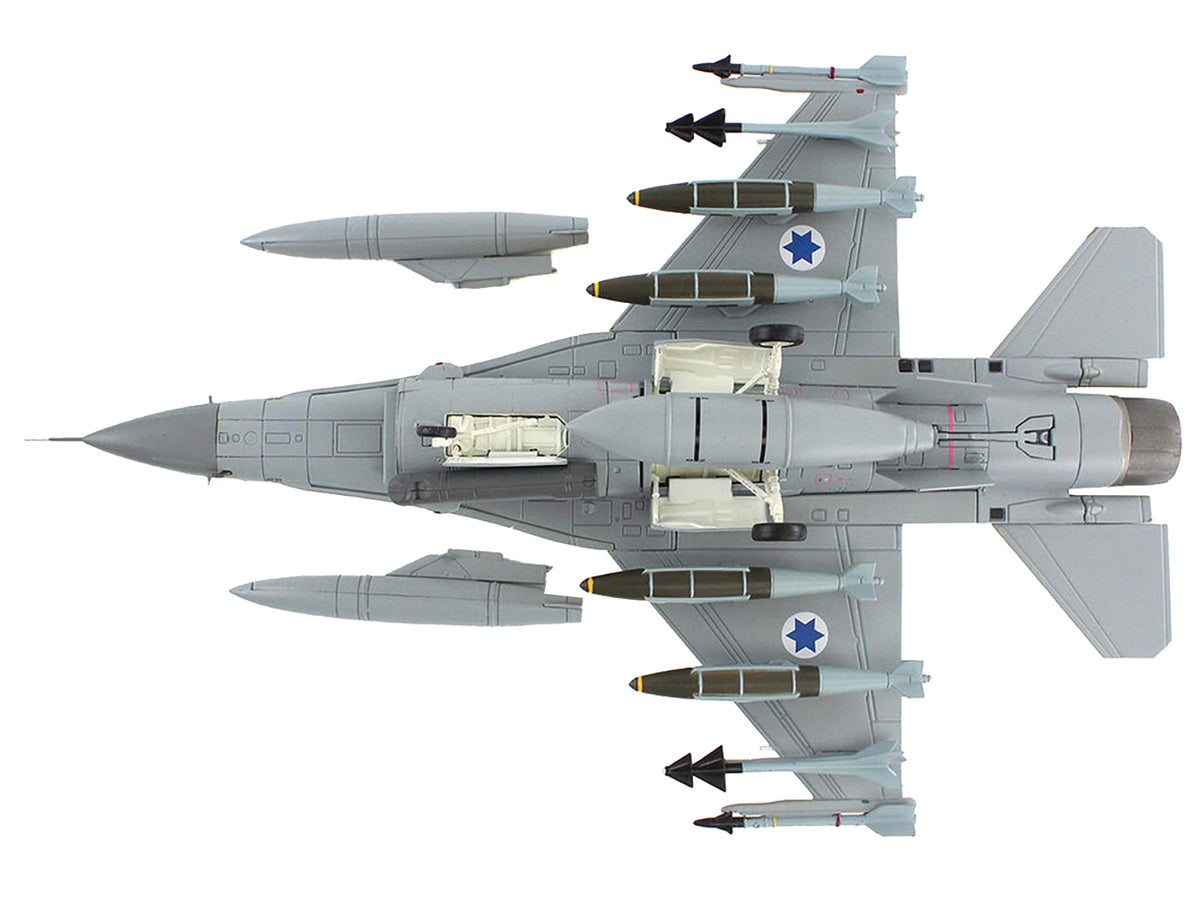 Lockheed F-16D Fighting Falcon Fighter Aircraft "628 Barak 105 Squadron The Scorpion" Israeli Air Force "Air Power Series" 1/72 Diecast Model