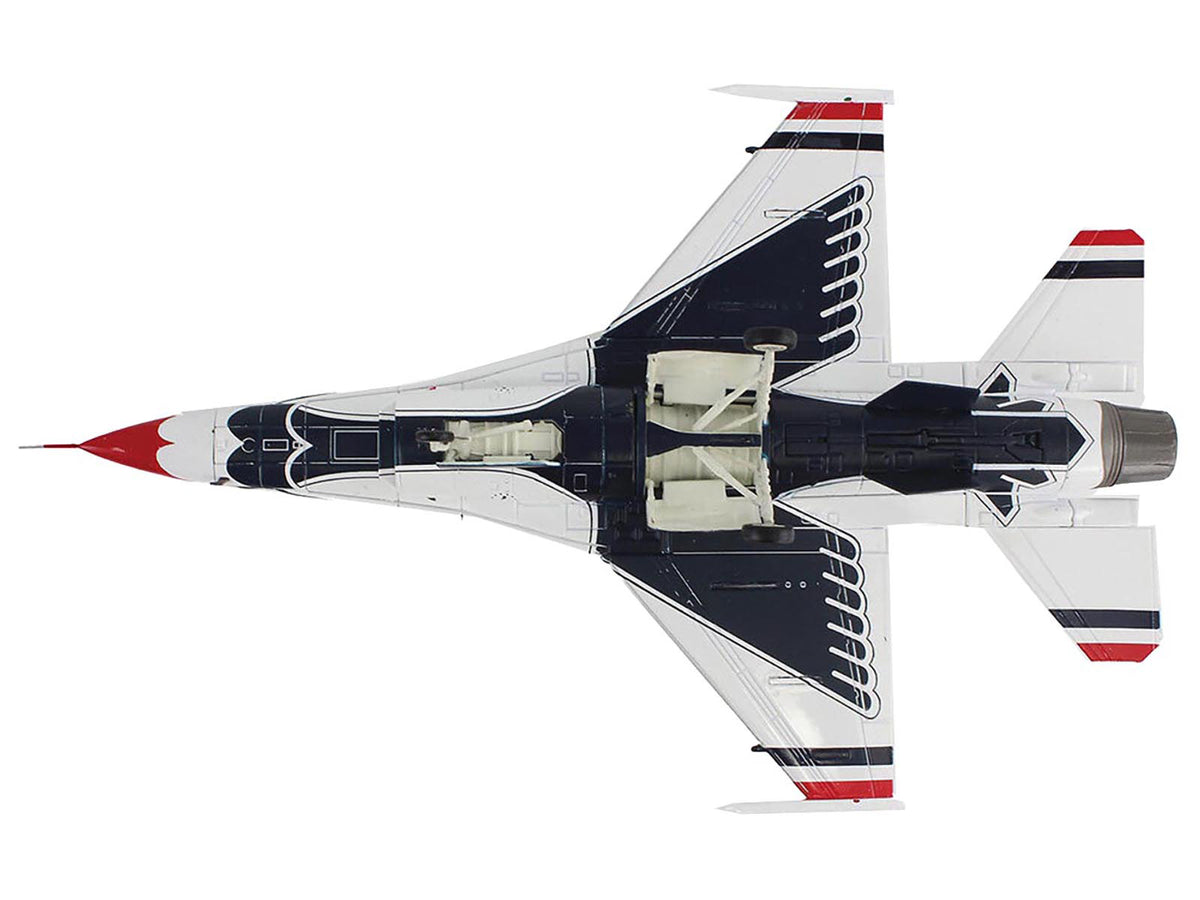 Lockheed F-16D Fighting Falcon Fighter Aircraft "No.7 Thunderbirds Nellis Air Force Base" (2017) United States Air Force "Air Power Series" 1/72 Diecast Model