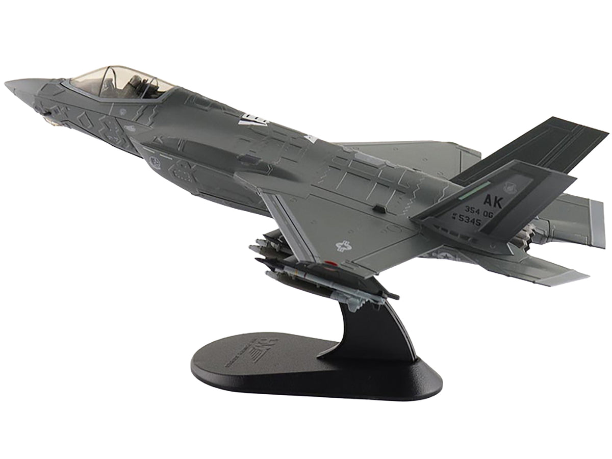 Lockheed Martin F-35A Lightning II Aircraft "5345 354th Operations Group Eielson Air Force Base Alaska" (2020s) United States Air Force "Air Power Series" 1/72 Diecast Model
