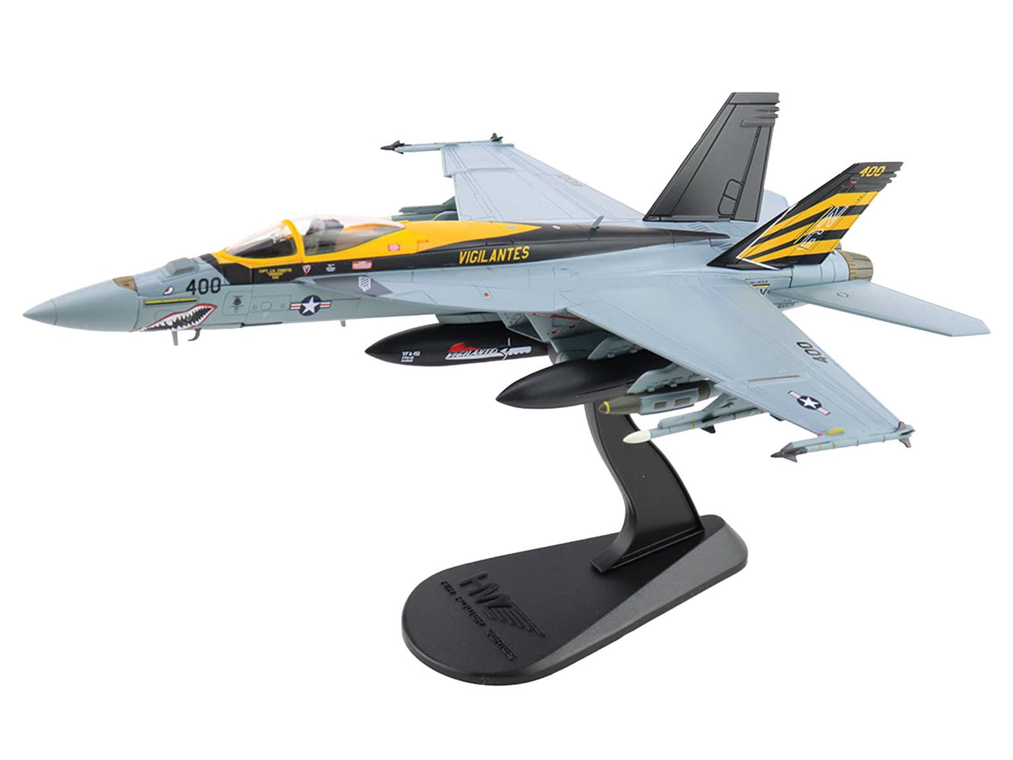 Boeing F/A-18E Super Hornet Fighter Aircraft "166828 VFA-151 Vigilantes USS Lincoln" (2021) United States Navy "Air Power Series" 1/72 Diecast Model