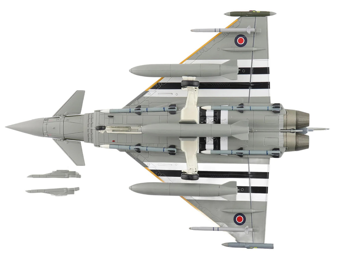 Eurofighter Typhoon FGR4 Fighter Aircraft "ZJ913 FM-G" (2024) British Royal Air Force "Air Power Series" 1/72 Diecast Model