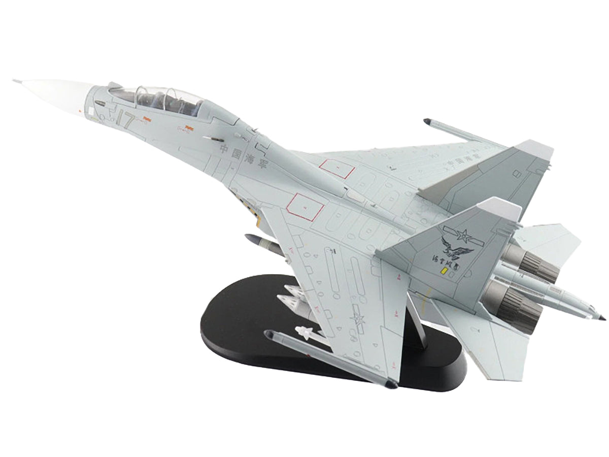 Sukhoi Su-30MK2 Flanker-G Fighter Aircraft "White 17 China" (2022) People's Liberation Army Naval Air Force (PLANAF) "Air Power Series" 1/72 Diecast Model