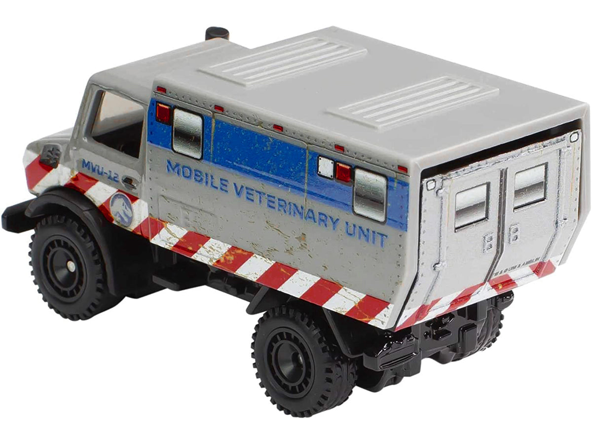 Mercedes-Benz Unimog U 1300 L "Mobile Veterinary Unit MVU-12" "Jurassic World" (2015) Movie Diecast Model Car