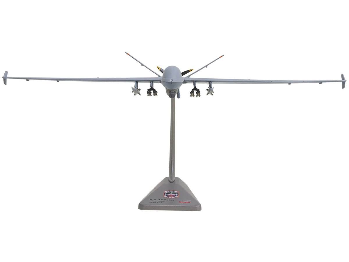 General Atomics MQ-9A Reaper Block 5 UAV "New York Air National Guard 108th Attack Squadron Hancock Field Air National Guard Base" United States Air Force "Military" Series 1/72 Diecast Model