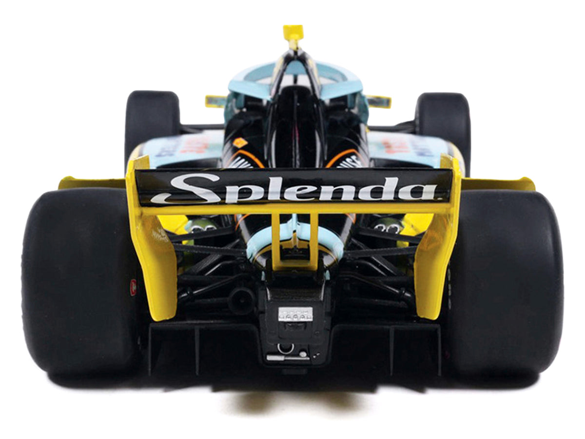 Dallara IndyCar #21 Christian Rasmussen "Splenda" Ed Carpenter Racing (Road Course Configuration) "NTT IndyCar Series" (2026) 1/18 Diecast Model Car