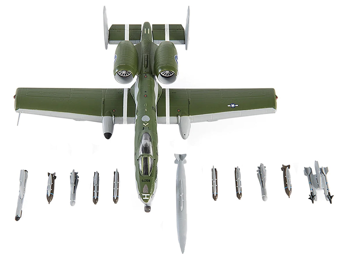 Fairchild Republic A-10C Thunderbolt II Attack Aircraft "355th Fighter Wing 354th Fighter Squadron Bulldogs" (2020) United States Air Force 1/144 Diecast Model
