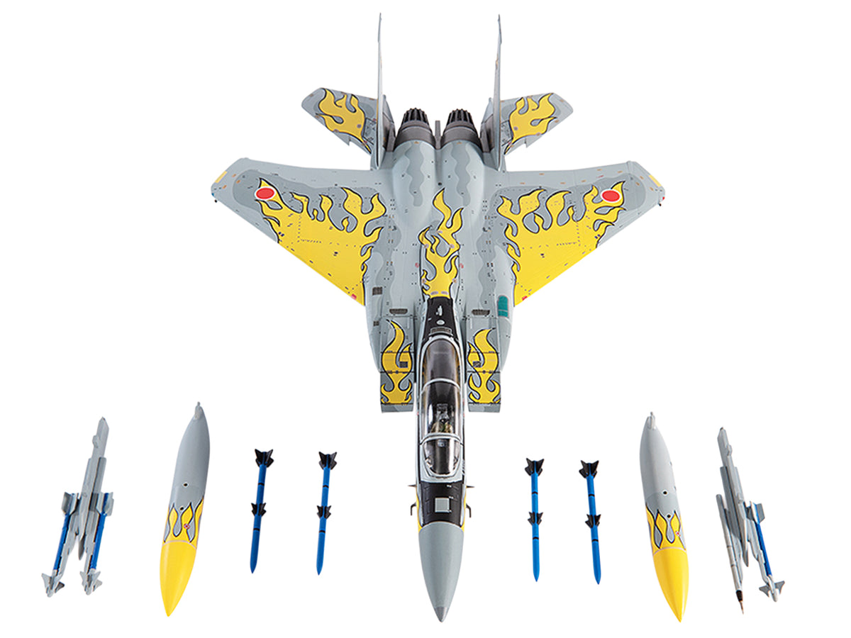 Mitsubishi F-15J Eagle Fighter Aircraft "306th Tactical Fighter Squadron 40th Anniversary" (2021) JASDF (Japan Air Self-Defense Force) 1/72 Diecast Model