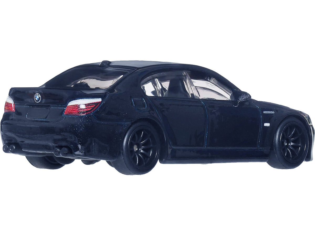2010 BMW M5 Dark Blue Metallic "Fast & Furious 6" (2013) Movie "Fast & Furious" Series Diecast Model Car
