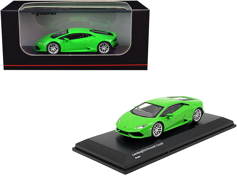 Lamborghini Huracan Coupe Bright Green 1/64 Diecast Model Car
