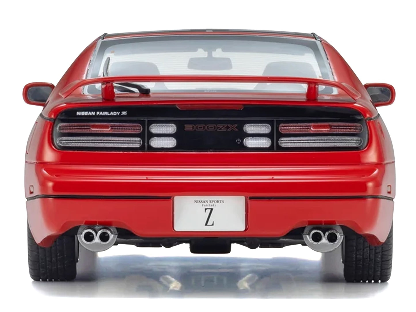 Nissan Fairlady Z (Z32) Version R 2by2 RHD (Right Hand Drive) Red 1/18 Model Car