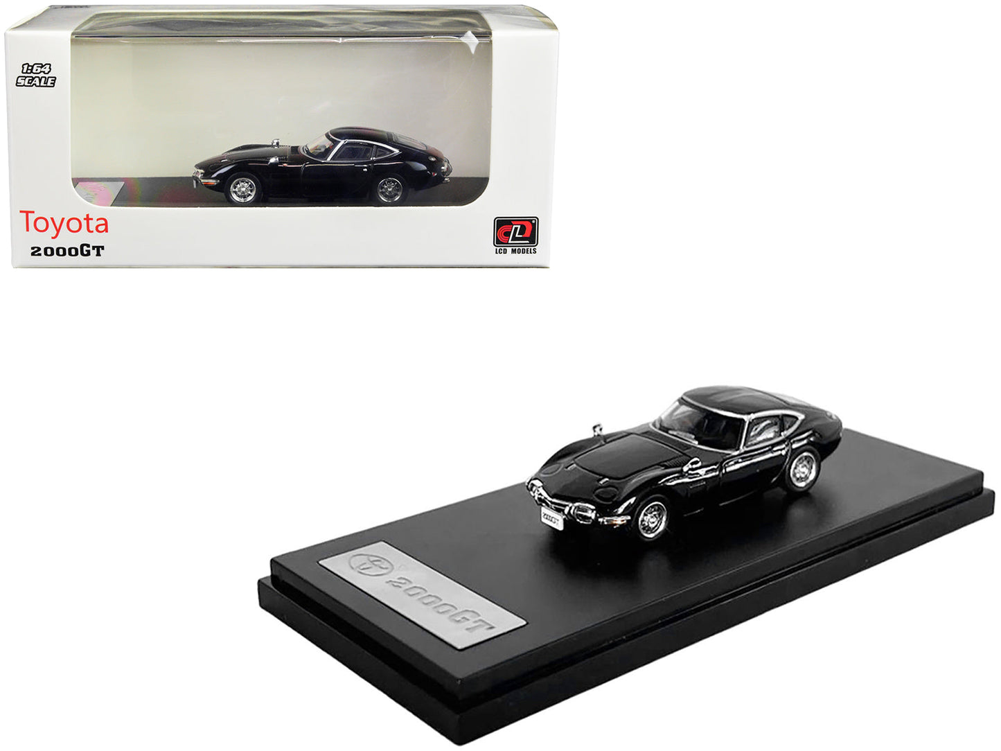 Toyota 2000GT RHD (Right Hand Drive) 1/64 Diecast Model Car