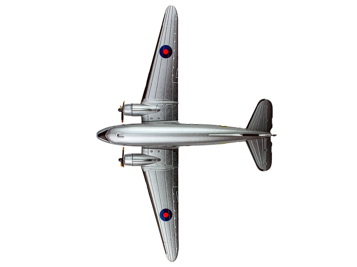 Douglas C-47 Dakota Transport Aircraft "Field Marshal Montgomery No. 24 Squadron" Royal Air Force (1945) "Planes of World War II" Series 1/144 Diecast Model Airplane