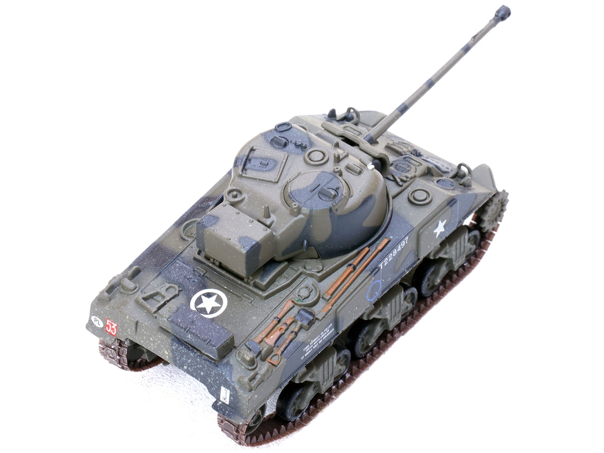Sherman Firefly Mk.VC Medium Tank "Polish 1st Armoured Division Black Devils Battle of Falaise France" (1944) Polish Armed Forces in the West 1/72 Diecast Model