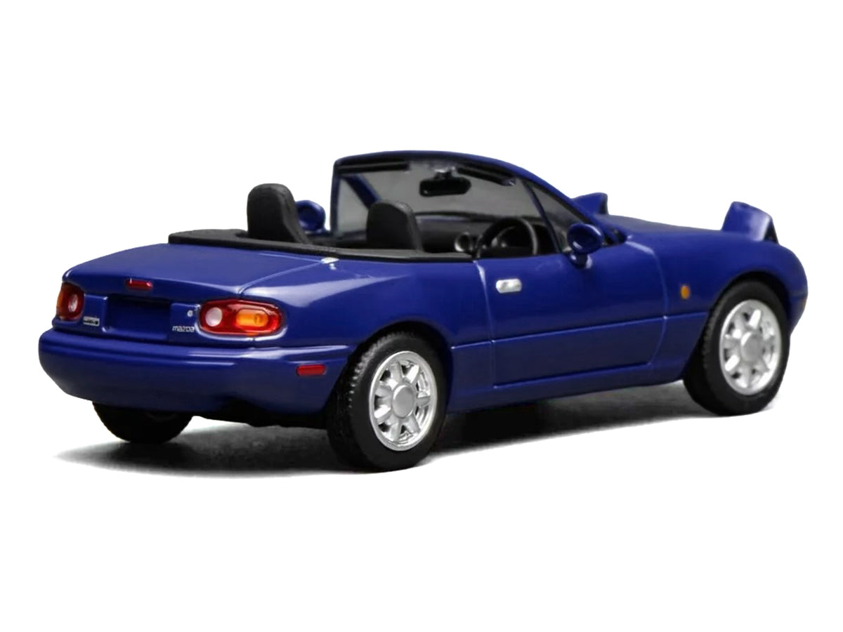 Mazda MX-5 Miata Convertible Laguna Blue 1/64 Diecast Model Car