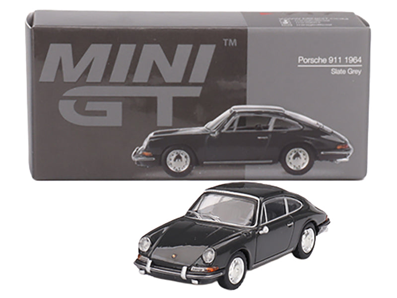 1964 Porsche 911 Slate Gray Limited Edition 1/64 Diecast Model Car