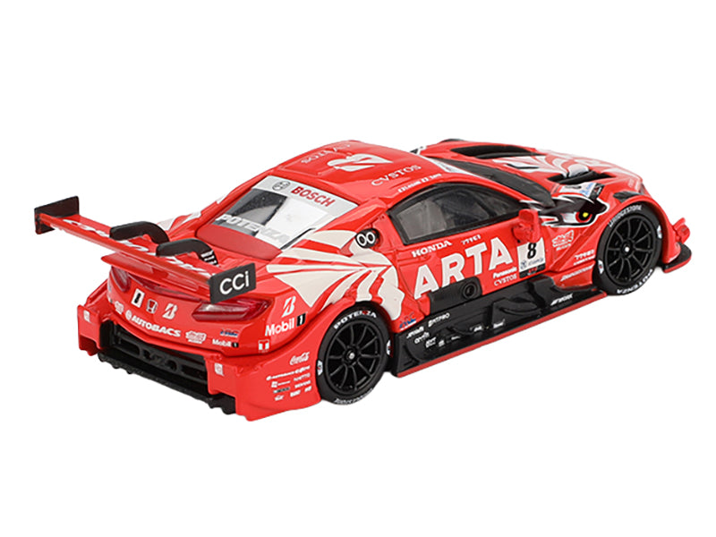 Honda NSX-GT "Type S" GT500 #8 Tomoki Nojiri - Toshiki Oyu "ARTA" "Super GT Series" (2023) Limited Edition 1/64 Diecast Model Car