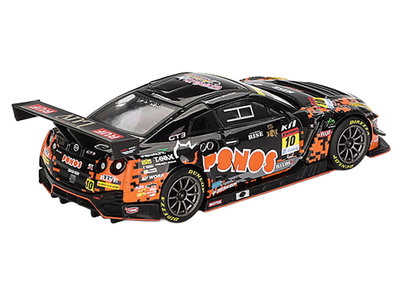Nissan GT-R NISMO GT3 #10 Hironobu Yasuda - Riki Okusa "PONOS GAINER" "Super GT Series" (2023) Limited Edition 1/64 Diecast Model Car