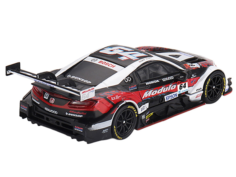Honda NSX-GT "Type S" GT500 #64 Takuya Izawa - Kakunoshin Ohta "Modulo Nakajima Racing" "Super GT Series" (2023) Limited Edition 1/64 Diecast Model Car