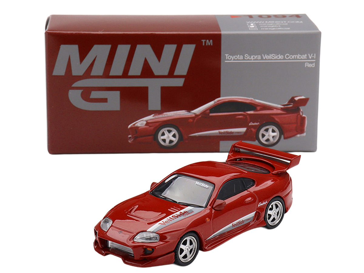 Toyota Supra "VeilSide Combat V-I" Red Limited Edition 1/64 Diecast Model Car