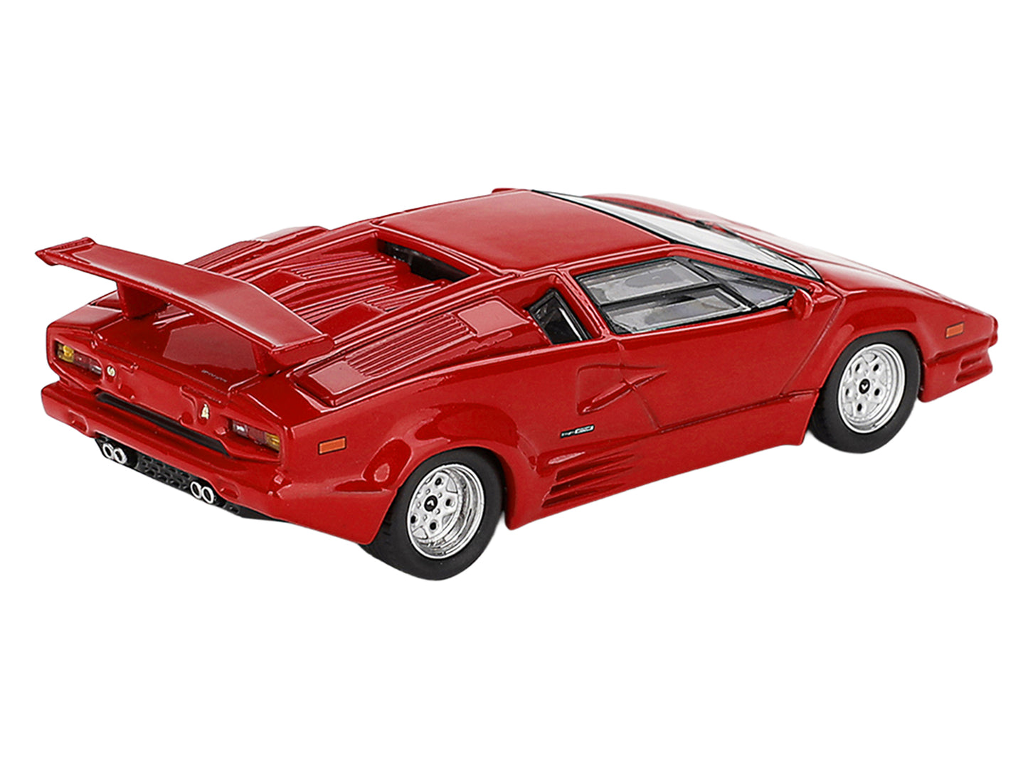 Lamborghini Countach "25th Anniversary" Red Limited Edition 1/64 Diecast Model Car