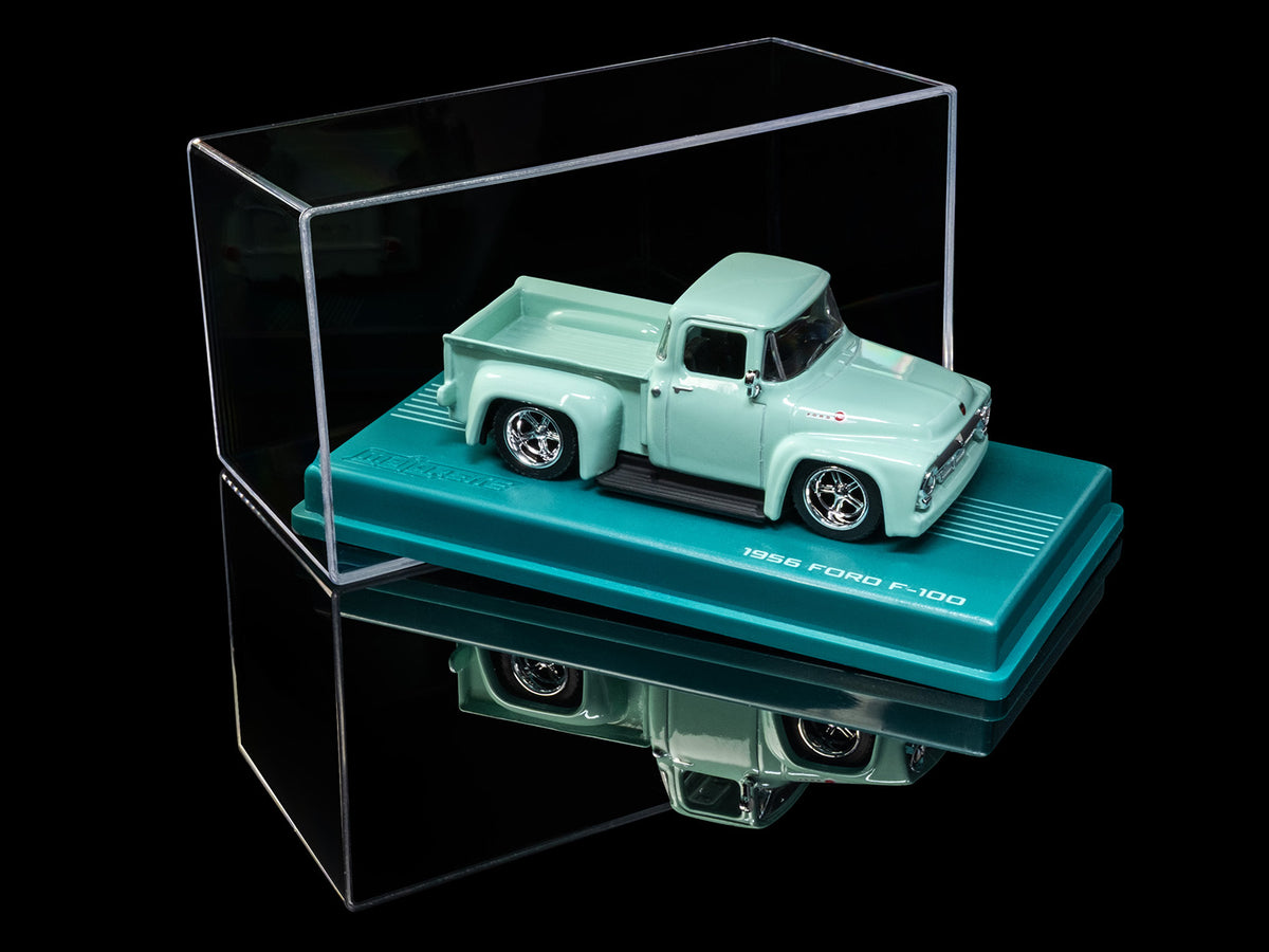 1956 Ford F-100 Pickup Truck Light Green "Collection" Series 1/64 Diecast Model Car