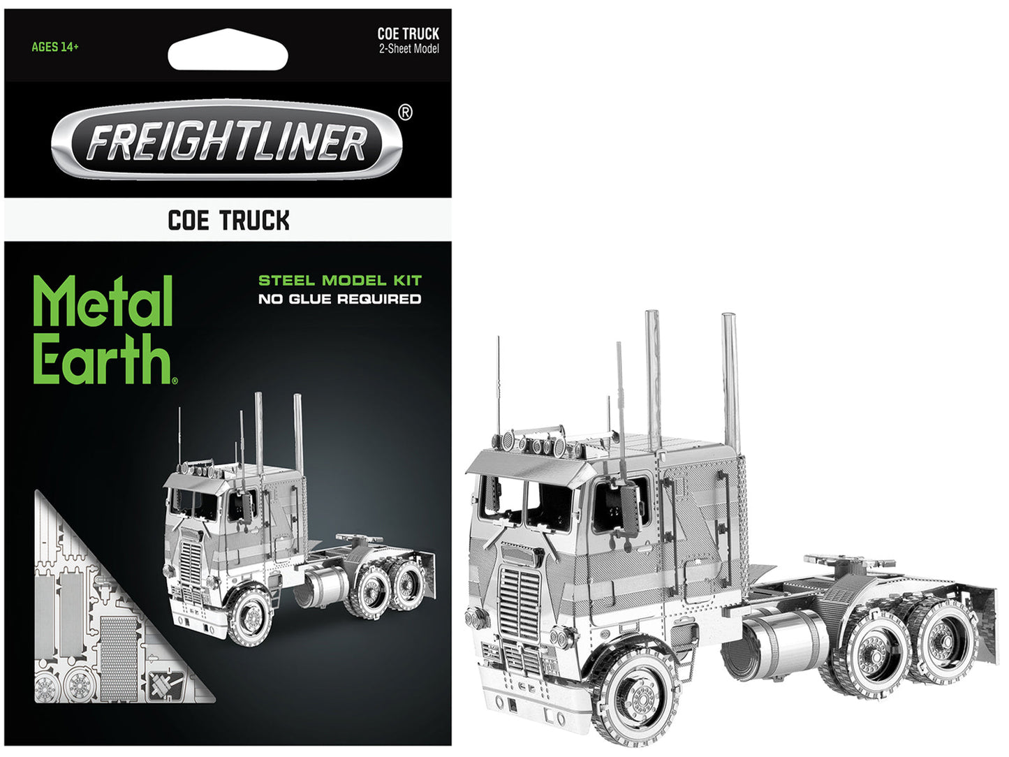 Model Kit Freightliner COE Truck (Challenging Difficulty) Steel Model