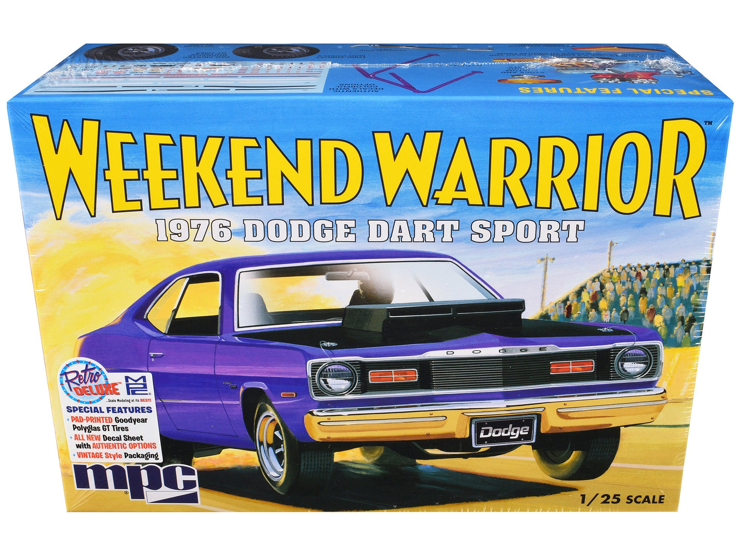 Skill 2 Model Kit 1976 Dodge Dart Sport "Weekend Warrior" 1/25 Scale Model