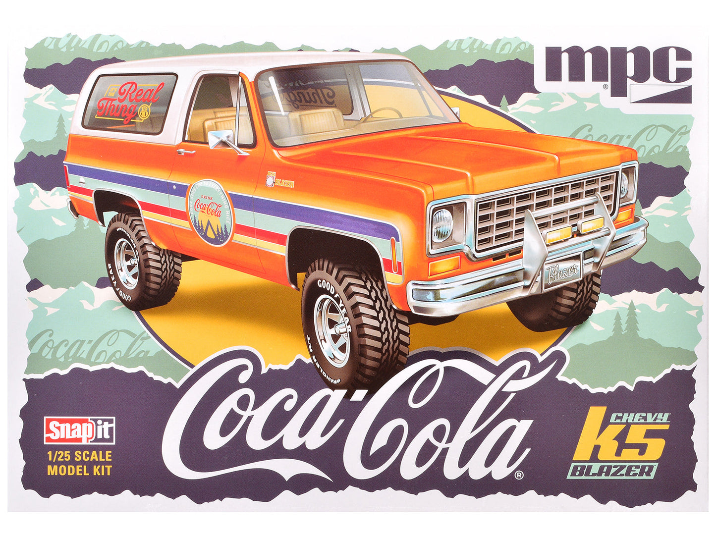 Skill 1 Model Kit Chevrolet K5 Blazer "Coca-Cola" 1/25 Scale Model
