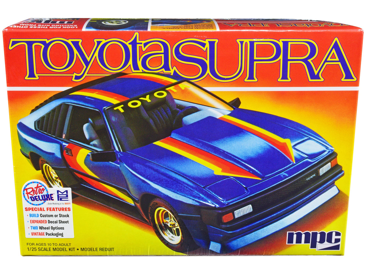 Skill 2 Model Kit 1983 Toyota Celica Supra 1/25 Scale Model Car