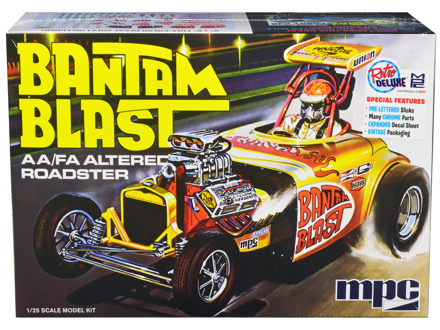Skill 2 Model Kit "Bantam Blast" AA/FA Altered Roadster/Dragster 1/25 Scale Model