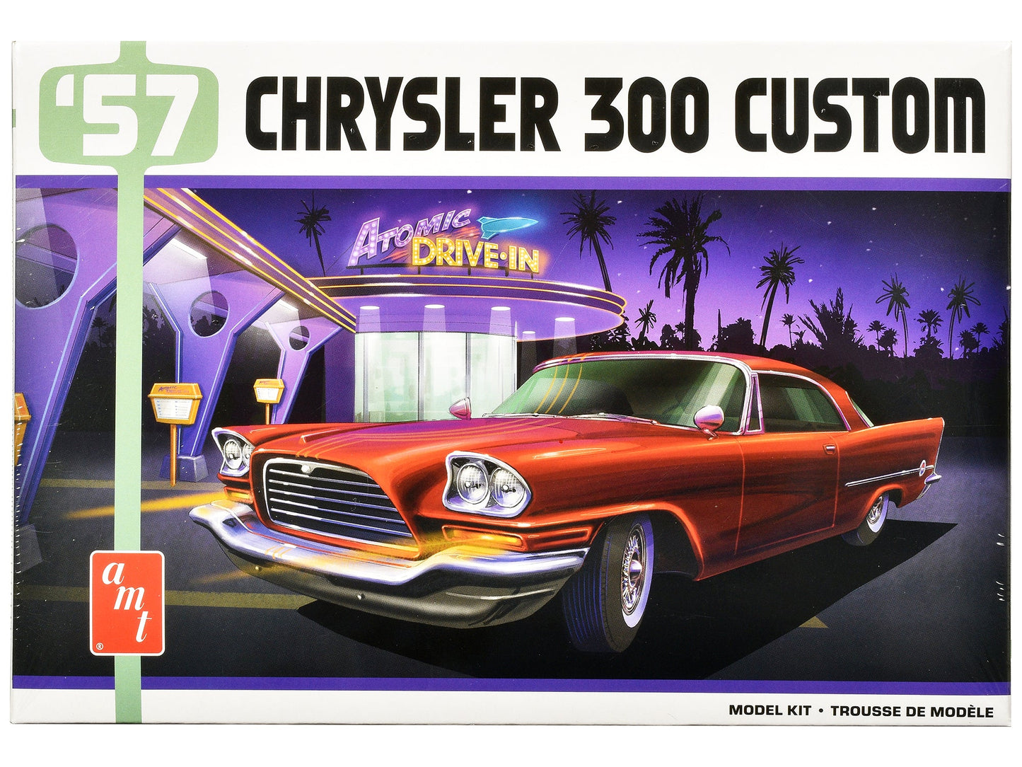 Skill 2 Model Kit 1957 Chrysler 300 Custom 1/25 Scale Model