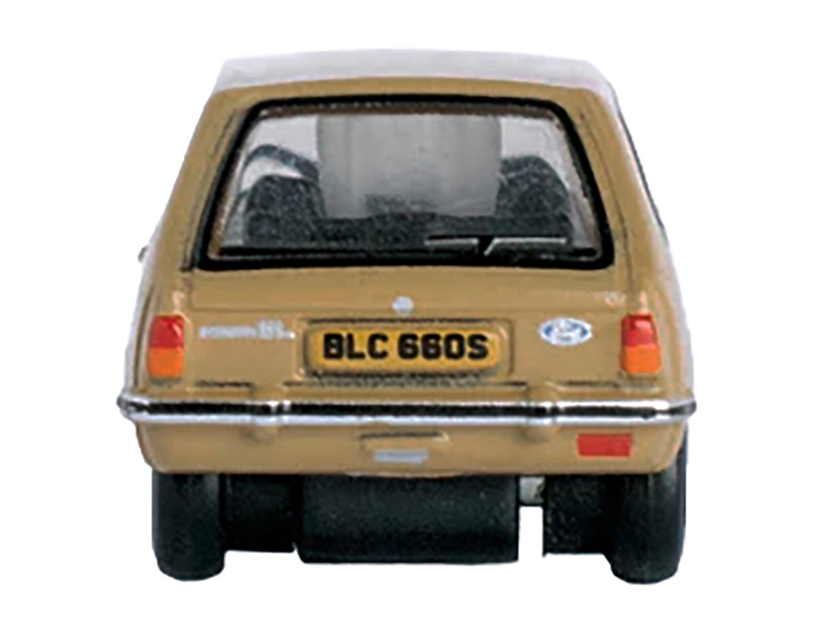 Ford Fiesta Mk1 RHD (Right Hand Drive) Nevada Beige 1/148 (N) Scale Diecast Model Car