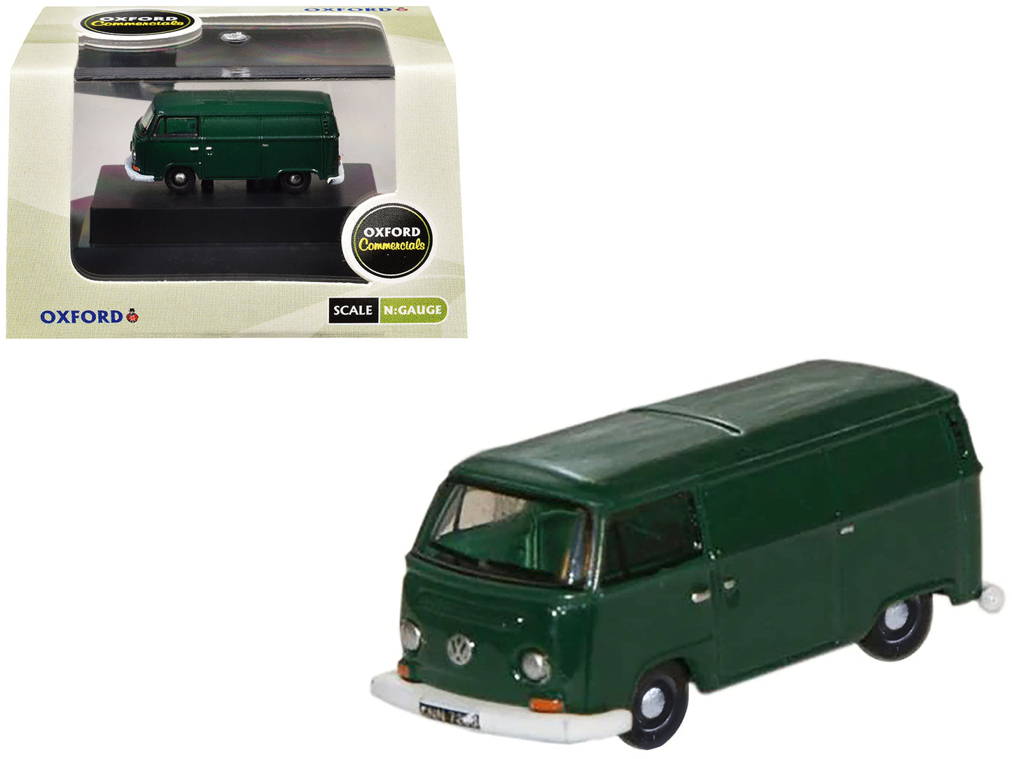Volkswagen T2 Van Peru Green 1/148 (N) Scale Diecast Model Car