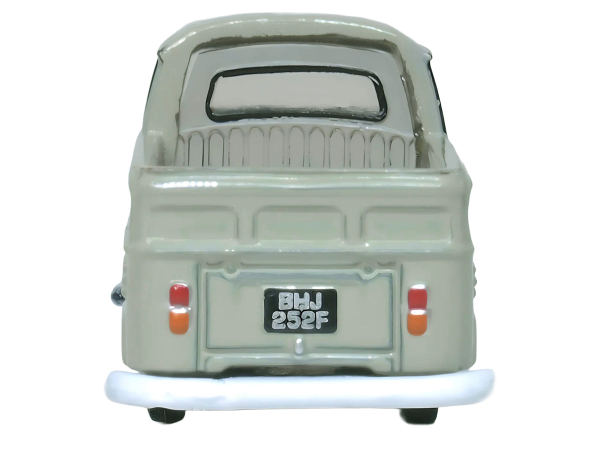 Volkswagen T2 Pickup Truck Light Gray 1/148 (N) Scale Diecast Model Car
