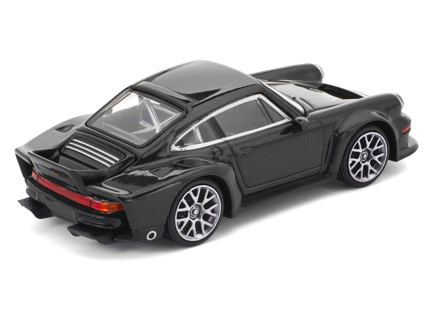 Singer DLS Turbo Black Metallic 1/64 Diecast Model Car
