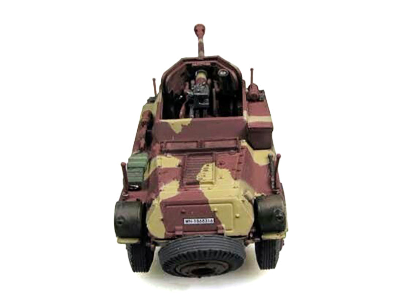 Sd.Kfz. 234/4 Armored Vehicle "Unidentified Unit Western Front" (1945) German 1/72 Diecast Model